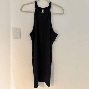 Fabletics Black Backless Dress